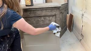 We've used grey color schemes in both of our homes, as well as our clients' homes since we started remodeling. Diy Restoration Hardware Greige Paint Finish Salvaged Inspirations