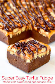 Place the baking sheet of candies in the refrigerator to fully set the chocolate and caramel for at least 30 minutes. Turtle Fudge A Foolproof Oh So Easy Recipe Using Simple Ingredients