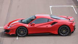 The ferrari 488 pista is powered by the most powerful v8 engine in the maranello marque's history and is the company's special series sports car with the highest level yet of technological transfer from racing. Ferrari 488 Pista 2018 Review Car Magazine