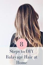 Jul 21, 2015 · your hair is already too light, so i would approach it this way: 8 Easy Steps To Diy Balayage Hair Color At Home Diybalayage Balayagehairbrunette Diy Balayage Diy Balayage Hair At Home Hair Color