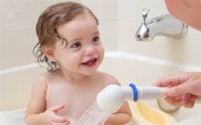 deluxe tub and shower baby rinser adds