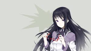 Anime anime girls long hair purple eyes look sitting. Anime Girl Black Hair Violet Eyes
