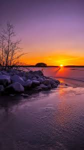 خلفية غروب الشمس Sunset Find Image Celestial
