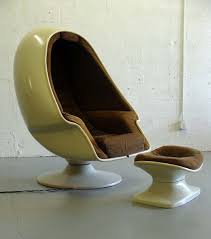 Stereo Egg Chair Molded Fiberglass By Lee Co Retro Panton Mid Century Modern Egg Chair Mid Century Modern Chair