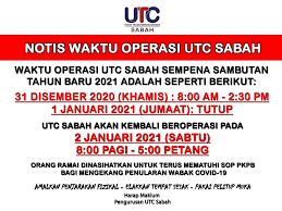 The capital of the state of sabah on the island of borneo, this malaysian city is a growing resort destination due to its proximity to tropical islands, sandy beaches, lush rainforest and mount kinabalu. Waktu Operasi Utc Sabah Jabatan Penerangan Negeri Sabah Facebook