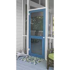 screen tight natural wood frame hinged screen door lowes com in 2021 screen door painted screen doors diy screen door
