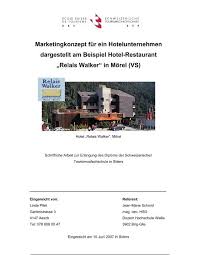 Es kann in sechs phasen eingeteilt werden, muss laufend überwacht und, wo nötig, angepasst werden. Marketingkonzept Fur Ein Hotelunternehmen Dargestellt Am Beispiel