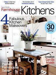 Country sampler farmhouse style kitchen makeovers 2021. Magazines Farmhouse Style Country Sampler Farmhouse Style Kitchens