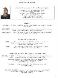 Limba română din secolul xxi și vorbitorii ei. Cv Europass Model Nou Romana