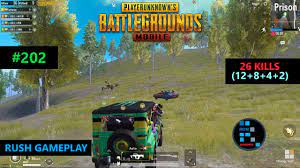 Pubg Mobile Amazing 26 Kills Rush Gameplay Chicken Dinner Youtube