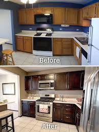 General Finishes Gel Stain Java Stained Kitchen Cabinets Kitchen Renovation Kitchen Cabinets Before And After