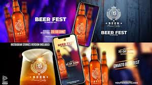 Perfect for an opener, intro or outro to your promos, presentations, and media channels. Beer Fest Beer Mock Up Pack V2 2 Beer Beer Fest Beer Logo