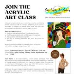 Acrylic Art Class with Judi Moreo