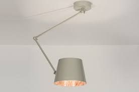 hanglamp grijs pendel lamp plafondlamp verstelbaar v tafel te koop aangeboden op tweedehands net lampen tafel hanglamp plafondlamp
