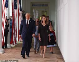 Amy Coney Barrett Thanks Her Husband And Calls Their Seven Children Her Greatest Joy Daily Mail Online