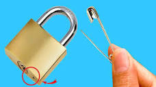 Open a locked lock without a key Open any safe lock without a key ...