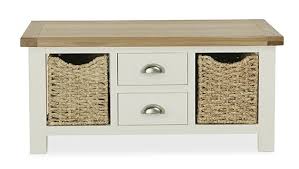 Ratings, based on 22 reviews. Florence Large Coffee Table With Baskets Oak Furniture Rustique Home Buy Now