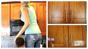 Cleaning kitchen cabinets laregly depends on the type of cabinets you own. Cleaning The Kitchen Cabinets Speed Cleaning Monday Motivation Youtube