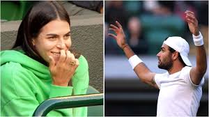 8 september 2021 starting from 17:00. Watch Matteo Berrettini S Girlfriend Laughs At Him After The Italian Celebrates On A Let Believing It To Be His Winner At The Wimbledon 2021 Firstsportz