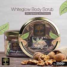 Whiteglow Skin Lightening Polishing Body Scrub Aroma Bliss Ceylon
