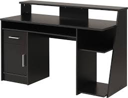 Modern Black Computer Desk For Your Home Office Black Wood Computer Desk Black Computer Desk Uk Fu Black Desk Home Office Computer Desk Black Computer Desk