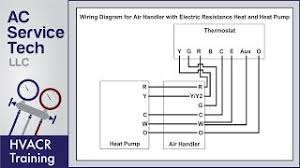 Central air conditioner thermostat wiring diagram : Thermostat Wiring Diagrams 10 Most Common Youtube