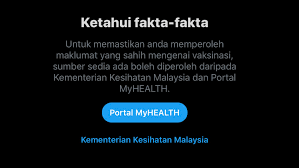 Jabatan kastam diraja malaysia (jkdm). Twitter Kini Memaparkan Saranan Maklumat Sebenar Apabila Carian Vaksin Dan Kesihatan Mental Dilakukan Amanz