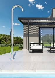 Gartendusche Aussendusche Club Fontealta Chuveiro Inox 316