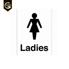 This is typically manifested in the form of wayfinding information in places. Ladies Restroom Door Sign Plate Metal Room Door Plaque 0419l China Toilet Sign And Metal Plaque Price Made In China Com