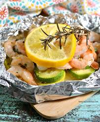 Low Carb Shrimp Scampi Foil Packet Meal My Turn For Us