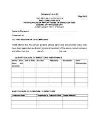 Company Form 20 Fill Online Printable Fillable Blank Pdffiller