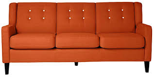 Featuring flared arms that stretch out all the way through the. 32 Best Orange Sofas Orange Couches And Orange Leather Sofas