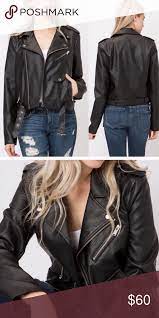 Small Faux Leather Jacket