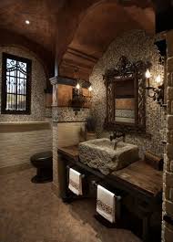 Old World Bathroom Rustic House Rustic Bathrooms Mediterranean Bathroom