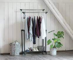 Clothes Rails Wooden Hanging Rails Jysk