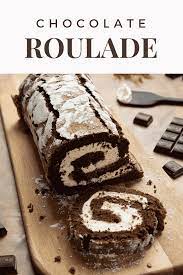 Mary Berry S Chocolate Roulade No Flour Great British Bake Off Recipe Recipe Chocolate Roulade British Bake Off Recipes Bake Off Recipes