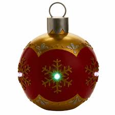 Shop for ornaments, snow globes and more at wilko. Wilko Led Polyresin Giant Standing Christmas Bauble Wilko