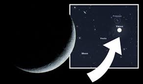 Bright Star Near The Moon What Is The Bright Light Next To The Moon Tonight Science News Express Co Uk