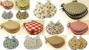 Same day delivery 7 days a week £3.95, or fast store collection. Pair Of Luxury Dining Or Kitchen Garden Chair Cushions Tie On Seat Pads Garden Chair Cushions Dining Chair Pads Garden Chairs