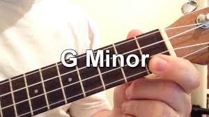 how to play g minor chord on the ukulele