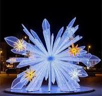 Customized LED 3D motif light Christmas decorative light - US