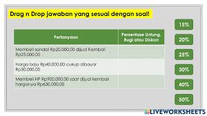 Soal serta pembahasan aritmatika social untuk kesempatan kali ini kita akan membahas soal lagi dan ajngan takut sudah dengan jawabannya … Aritmatika Sosial Activity