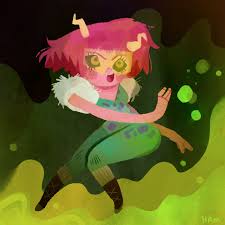 HAMBONE FEARZONE — ashido is a powerful little alien babe i love her