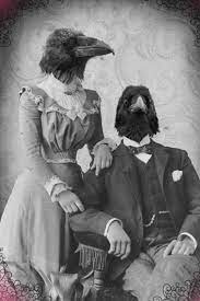 creepy victorian raven family halloween party invitation zazzle com vintage halloween photos creepy vintage vintage halloween costume