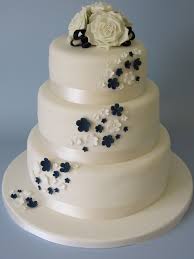 65 of 85 add bundles of blooms Designing A Wedding Cake Navy Blue Flowers Wedding Cake Delicious Dial A Cake Wedding Cakes Blue Navy Blue Wedding Cakes Wedding Cakes With Flowers