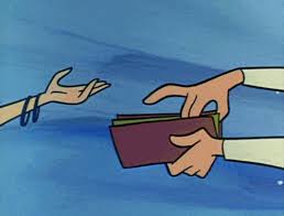 Here S Some Spending Money Honey Cartoons Anime Anime Cartoons Anime Memes Cartoon Memes Cartoon Anime Free money gif original 1.