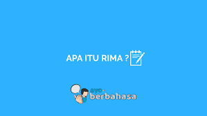 Apa Itu Rima Penjelasan Tentang Rima Dalam Puisi Ayo Berbahasa