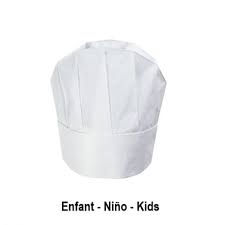 .movilidad de los niños y la actividad de sus juegos ya que no se preocupan de cuidar su vestuario y cuando están jugando hacen oídos sordos a lo que sus así, junto a con un abrigo de invierno y unos guantes, los gorros de marca para niños son perfectos para evitar el frio intenso que a veces se nos. Gorro De Cocinero Desechable X 25 Modelo Para Ninos 24cm