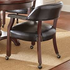 Replace casters with glides to avoid scratches when rearranging furniture pieces. Kitchen Dining Chairs With Casters Wayfair