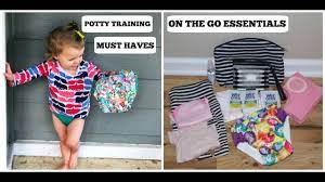Potty Training Must Haves On The Go Essentials Youtube